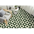 thumbnail image 4 of DEWOO 12" x 12" Peel and Stick Floor Tile, 10 PCS Self-Adhesive DIY Vinyl Flooring for Renters, Removable and Waterproof Tile Sticker for Bathroom, Kitchen, Staircase (Retro Green), 4 of 5