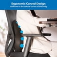 thumbnail image 4 of Mount-It! Ergo Collection Curved Back Support for Office Chair, Gaming, Airplanes, 4 of 7