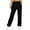 06# Black, variant on YDDIAN Straight Leg Sweatpants for Women Lightweight Wide Leg Plus Size Drawstring Pants High Waisted Fall Dressy Basic Sweatpant with Pockets Black M