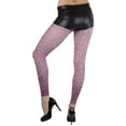 thumbnail image 3 of ToBeInStyle Women's Leopard Print Opaque Leggings - Purple, 3 of 5