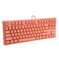thumbnail image 3 of Teclado mecánico Daidai con cable y eje rojo de 87 teclas STK130 para juegos OfficePeach, 3 of 14