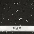 thumbnail image 3 of Zelouf Ramona Eyelets On Scuba  , Sewing, DIY, Crafts Fabric by the Yard, Black, 20 Yard, 3 of 5