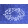 thumbnail image 1 of Ahgly Company Indoor Rectangle Oriental Blue Industrial Area Rugs, 5' x 7', 1 of 4