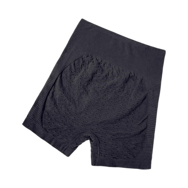 Pantalones cortos de yoga jinwen Cintura alta Ligero Fitness Ropa deportiva Atlético negro