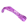 thumbnail image 1 of DYNWAVECA Bike Fork Mount Headlight Bracket, Mounting Base Titanium Alloy for Folded Bikes Fixing Rack, Road Bicycle Headlight Holder Purple, 1 of 8