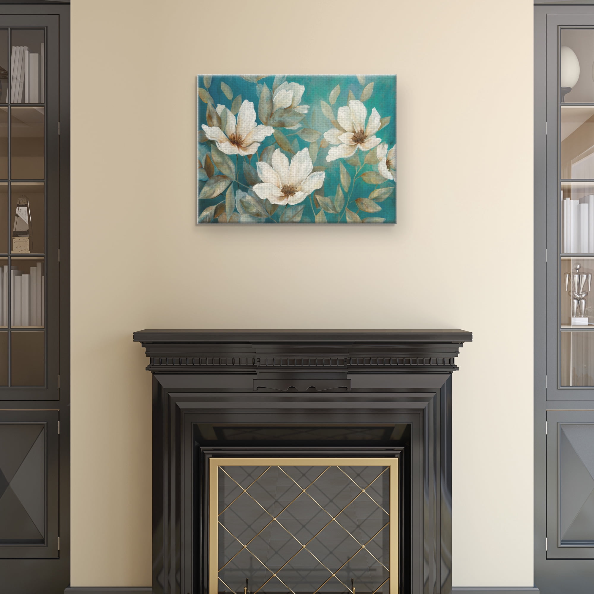 Shade of Blue by Carol Robinson Wrapped Canvas Painting Art Print