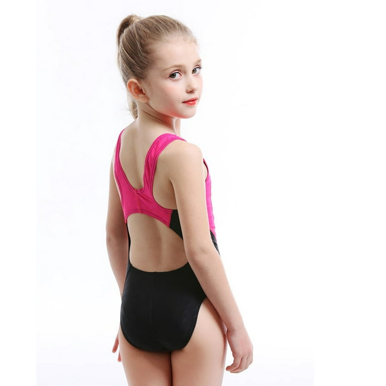 Girls athletic swimwear on sale