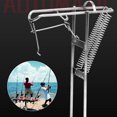 thumbnail image 3 of Dalazy Tige Titulaire Bâton Stand de Pêche Fournitures Taille Compacte Polyvalent Stable Performance Rouille Support Tiges Monter, 3 of 6