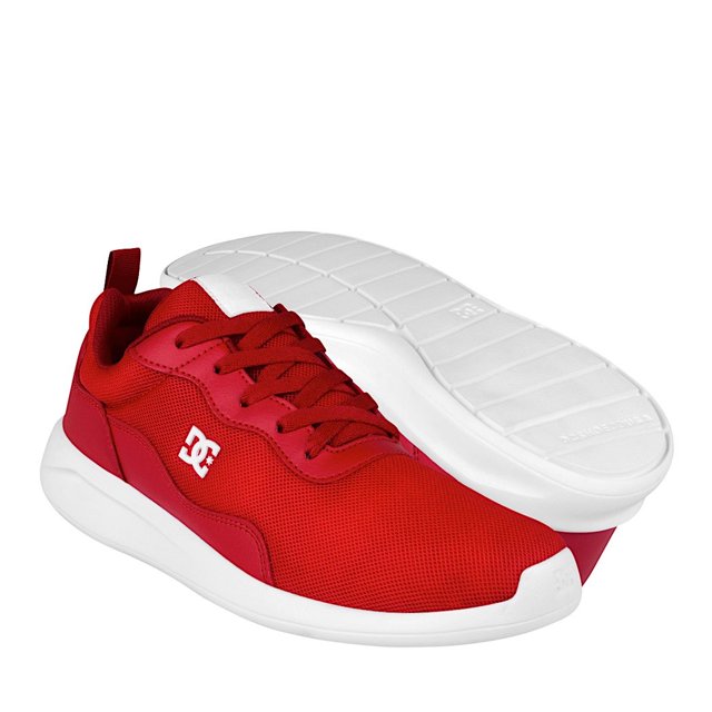 TENIS DC CABALLERO ADYS700218RDS TEXTIL ROJO DC Shoes ADYS700218RDS
