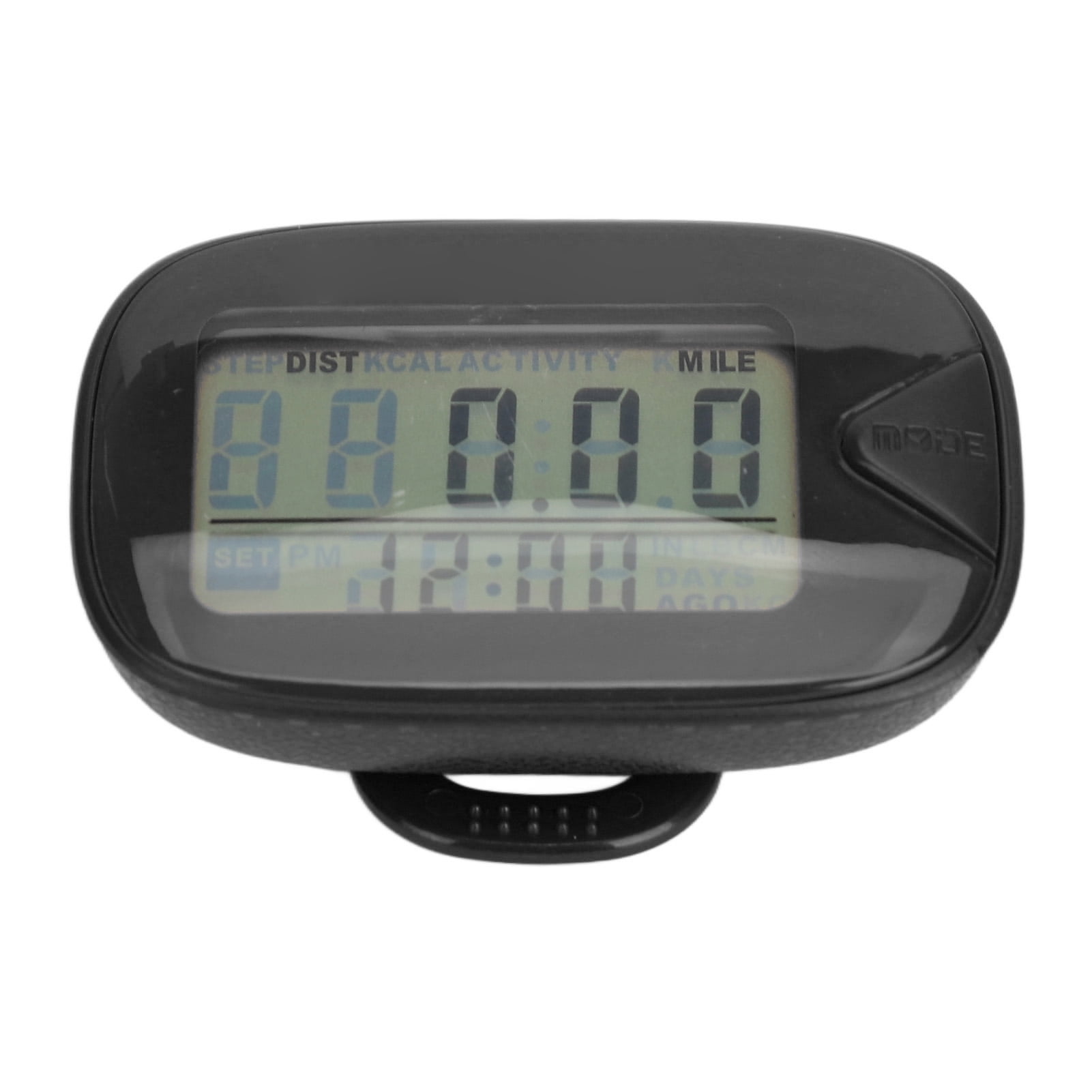 Podomètre Compact Avec écran LCD - Compte Pas, Calories, Distance, Mémoire 7 Jours | Pile Incluse, Portable Pour Sport Quotidien