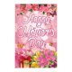 thumbnail image 2 of Happy Mother's Day Garden Flag 12 x 18 Inch Spring Summer Mom Wildflowers Floral Botanical Farmhouse Small Yard Flag Summer Holiday Seasonal Outdoor Outside Decoration, 2 of 6