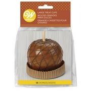 Wilton Large Treat Cups 18/Pkg-Brown