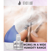 Stacy Lash Sensitive Eyelash Extension Glue (0.34fl.oz/10ml) / Black Cyanoacrylate Adhesive for Individual Eyelash Extensions/ Low Fumes / Professional Use Only