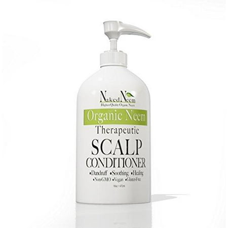 neem scalp conditioner (16 ounce), pure organic neem, 3 sizes, best (Best Conditioner For Scalp Psoriasis)