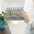 thumbnail image 4 of Fiudx Carpeta de Ahorros de 52 Semanas, Reutilizable, Reto de 51+1 Semanas, Planificador de Presupuesto con Sobres para Efectivo, Cubierta Mate Personalizada, Gestión Del Dinero Familiar, Diseño Dura, 4 of 7