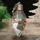 thumbnail image 5 of Adornos de bolas de Navidad Bolas de nieve de forma única para decoración de árboles de Navidad Adornos colgantes Suministros de decoración para fiestas, 5 of 5