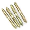thumbnail image 4 of PZRT 12 Uds 5x40MM tornillo de pasador de hierro Chapado en Zinc tornillo de doble extremo tornillo autorroscante para muebles, 4 of 4