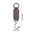 thumbnail image 3 of CxhicLuv Car Hook Auto Seatback Hanger Hidden Leather for Purses Bags Car Interior Supplies Space-Saving Hanging Drivers Commuters, Brown, 3 of 6