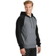 thumbnail image 4 of Sport-Tek ® Raglan Colorblock Pullover Hooded Sweatshirt. ST267, 4 of 6