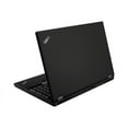 thumbnail image 5 of Lenovo ThinkPad P51 20HH - Intel Core i7 - 7700HQ / up to 3.8 GHz - Win 10 Pro 64-bit - Quadro M1200 - 16 GB RAM - 1 TB SSD TCG Opal Encryption 2, NVMe - 15.6" IPS 1920 x 1080 (Full HD) - Gigabit Ethernet - Wi-Fi 5 - black - kbd: US, 5 of 13