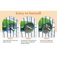 thumbnail image 3 of 3 Pcs Perroquet Perche Résine Bec d'Oiseau Pierre de Meulage Forme de Feuille Perchoir Support Pied Taille-Griffes Accessoires de Cage pour Cockatiels Conures Perruches Tourterelles.,A, 3 of 4