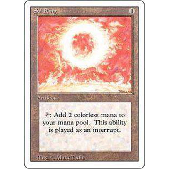 MtG Revised Uncommon Sol Ring #274