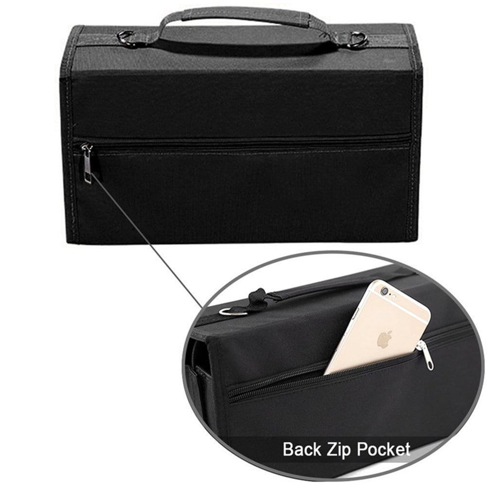 TAILTOSS Rectangular Marker Storage Bag for Artists, Organizer Pouch, 1 Set