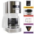 thumbnail image 5 of Kenmore Control de Aroma Cafetera Programable de 12 Tazas, Blanca/acero Inoxidable, 5 of 5