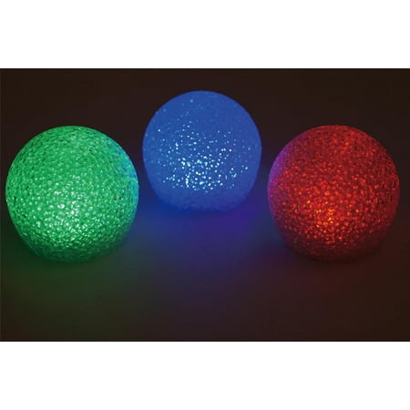 Mainstays LED Swimming Pool Glitter Globe - Pack of 3 (Assorted