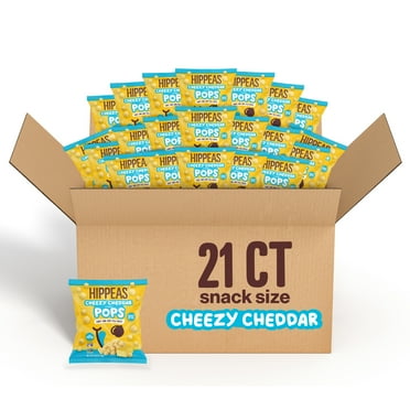 Hippeas Cheezy Cheddar Pops, 21 Ct, 0.5 Oz