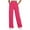 Hot Pink, variant on LSLJS Joggers for Women Wide Leg Drawstring Waisted Athletic Sweatpants Casual Loose Solid Color Work Pants with Pockets, S-2XL