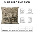 thumbnail image 5 of BCIIG Flowers Bird Graphic Decorative Cushion Throw Pillow Cover for Home Couch Living Room Bed Sofa Pillowcase 1PC 22x22in, 5 of 5
