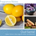 thumbnail image 4 of Manly Indulgence All American Oud Santal Scented Jar Candle, 2 Wick, 15 oz, 60h Burn, Woody & Earthy, 4 of 7