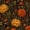 Color 1, variant on Dark Peel and Stick Wallpaper Nighttime Moth Crescent Moon Floral Accents Wall Mural 17.7in x 9.8ft Self Adhesive Removable Wall Paper Renter Friendly Wallpaper for Bedroom