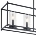 thumbnail image 2 of 43995BK Kichler Lighting Crosby - 5 Light Linear Chandelier - with Contemporary Inspirations - 25.75 Inches Tall by 41.2 Inches Long-Black Finish, 2 of 6