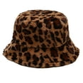 thumbnail image 2 of Fesfesfes Women's Bucket Hat Leopard Print Basin Hat Cloth Fisherman Hat Sun Hat, 2 of 7