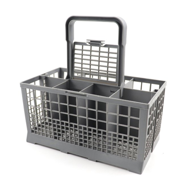 Bewildely Cesta para lavavajillas, portátil, reutilizable, lavable, para cocina, restaurante, cubertería, tenedor, palillos, contenedor, caja, accesorios Cocina y Comedor Bewildely HA070279-01