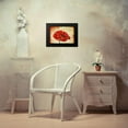 thumbnail image 4 of Budd, Tiffany 14x11 Black Modern Framed Museum Art Print Titled - Poppy Script, 4 of 5