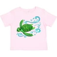 thumbnail image 3 of Inktastic Sea Turtle Swimming Boys or Girls Toddler T-Shirt, 3 of 5