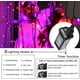 thumbnail image 2 of Luces de Halloween Janubio, naranja y morado, 35 m, 300 LED, 8 modos, 2 of 7