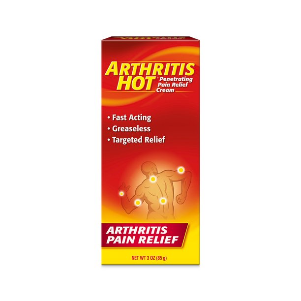 Arthritis Hot Creme Deep Pain Relief Creme 3 ounce Flex