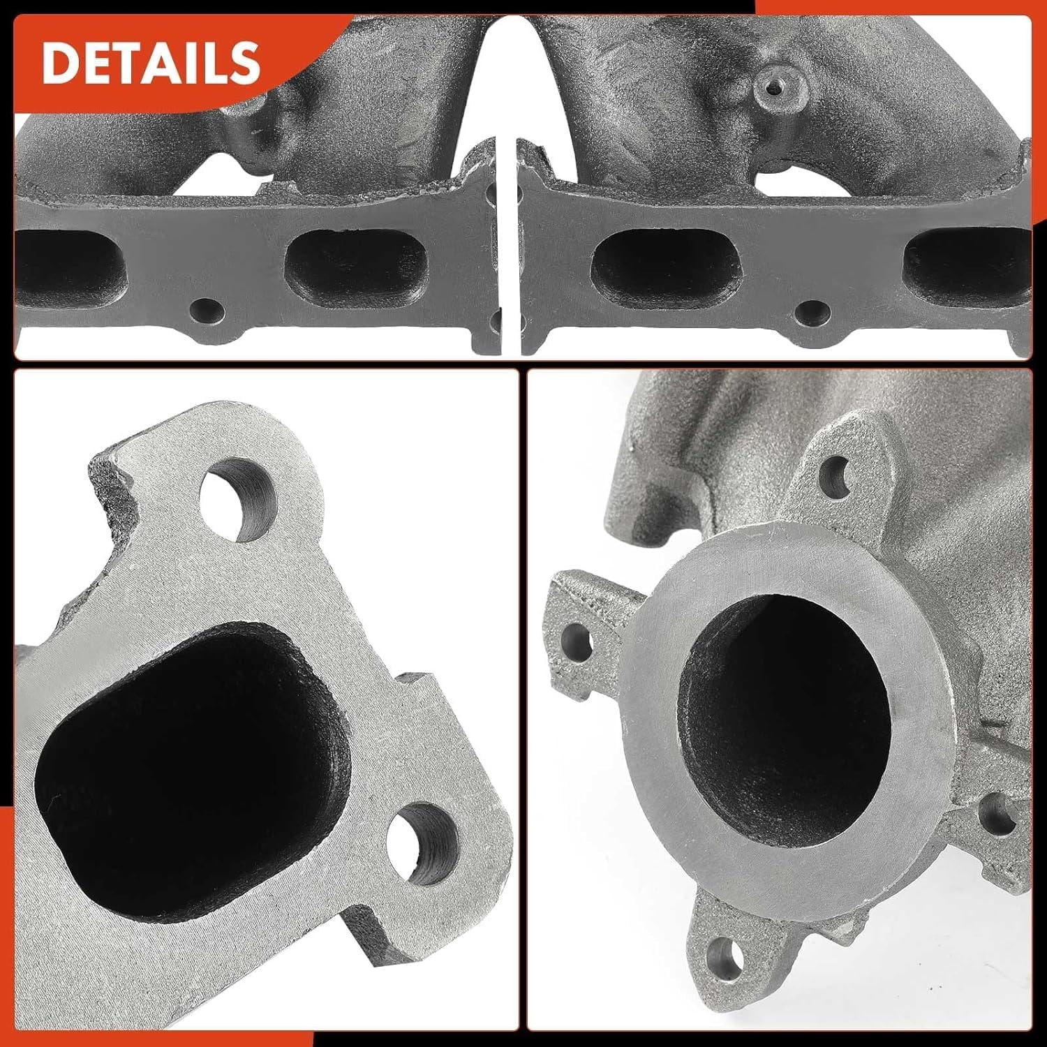 A-Premium Exhaust Manifold W/Gasket Bolt Nut Washers[1.8L 2.0L 2.4L]Compatible with Jeep Compass Patriot 07-17 & Dodge Journey 09-20 Avenger 08-14 Caliber 07-12 & Chrysler 200 11-14 Sebring