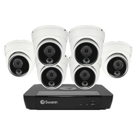 UPC: 0840236129195 | Swann 6 Camera 8 Channel 4K Ultra HD NVR Security System