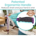 thumbnail image 3 of Bastón Vive para mujeres, hombres y personas mayores - Empuñadura descentrada patentada - Ayuda ligera y ajustable para caminar con punta antideslizante - Ayuda robusta para la movilidad y el equilibr, 3 of 5