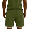 thumbnail image 5 of DayScoop Men's Casual Shorts Summer Shorts Fashion Linen Elastic Waist Drawstring Beach Pockets Breathable Short Pants, 5 of 6