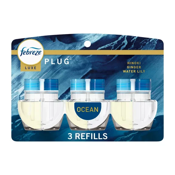 Air Freshener & Odor Fighter - Ocean - 0.87 fl oz/3pk