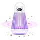 thumbnail image 1 of Exterminador de insectos para interior y exterior, matamosquitos eléctrico, luz LED UV recargable para exterminar insectos, 1 of 8