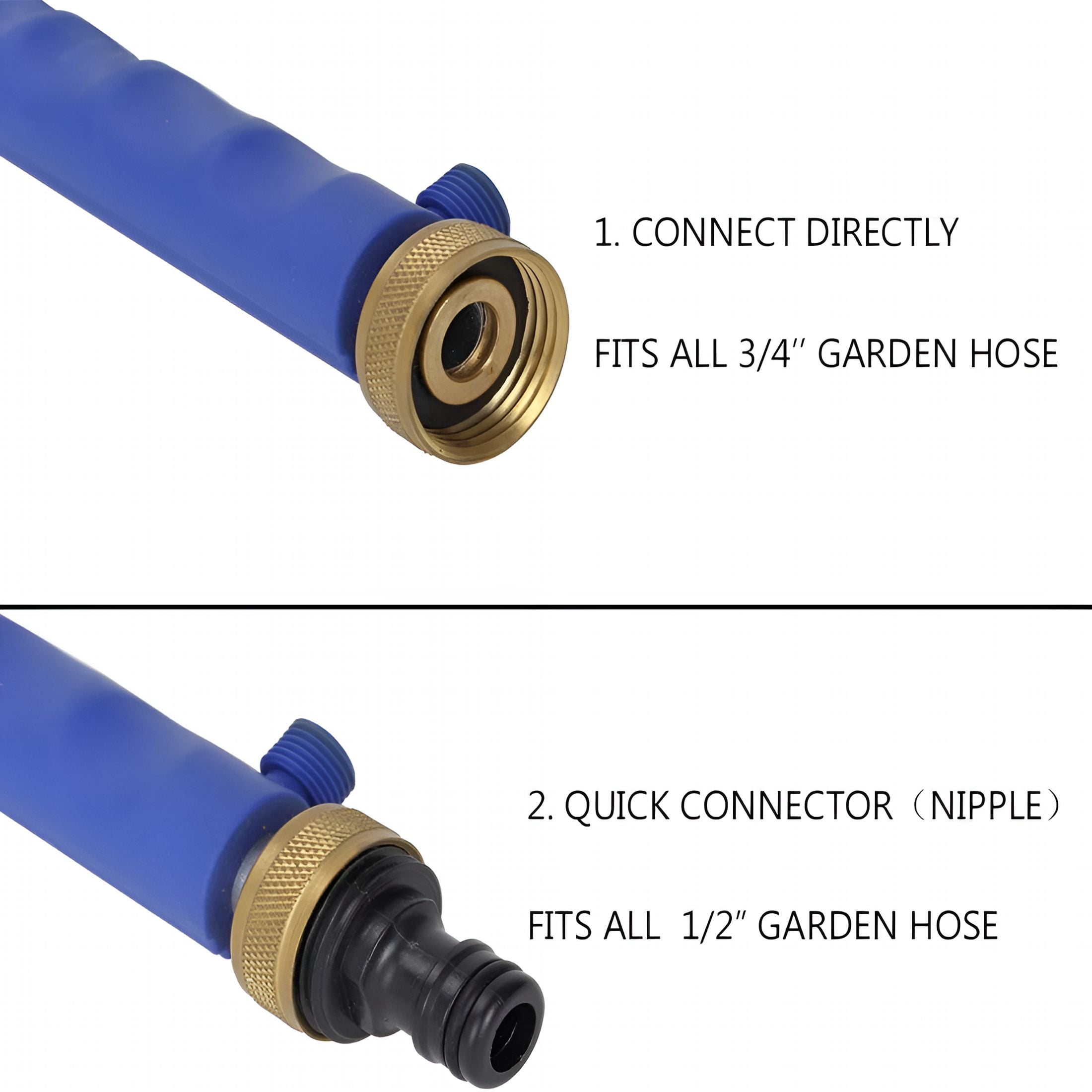 CURYMAY High Pressure Power Washer Wand, Watering Sprayer Cleaning Tool, Hydro Jet Water Hose Nozzle, Wand Lance for Gutter Patio Car Pet Window Blue