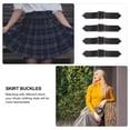 thumbnail image 4 of KONTONTY 10Set Useful Clothing Buckles Black for Girlfriends Fashion Enhancement, 4 of 8