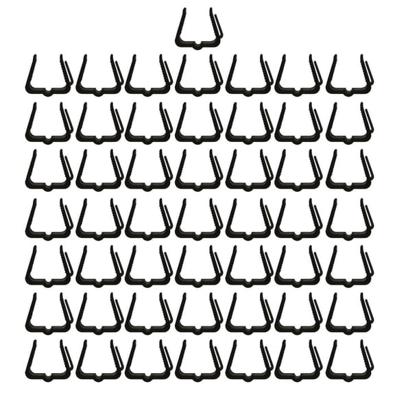 50Pieces Portable Holiday Light Clip For Deck Banister And Fascia Board Easy Installation For Christmas Decorations